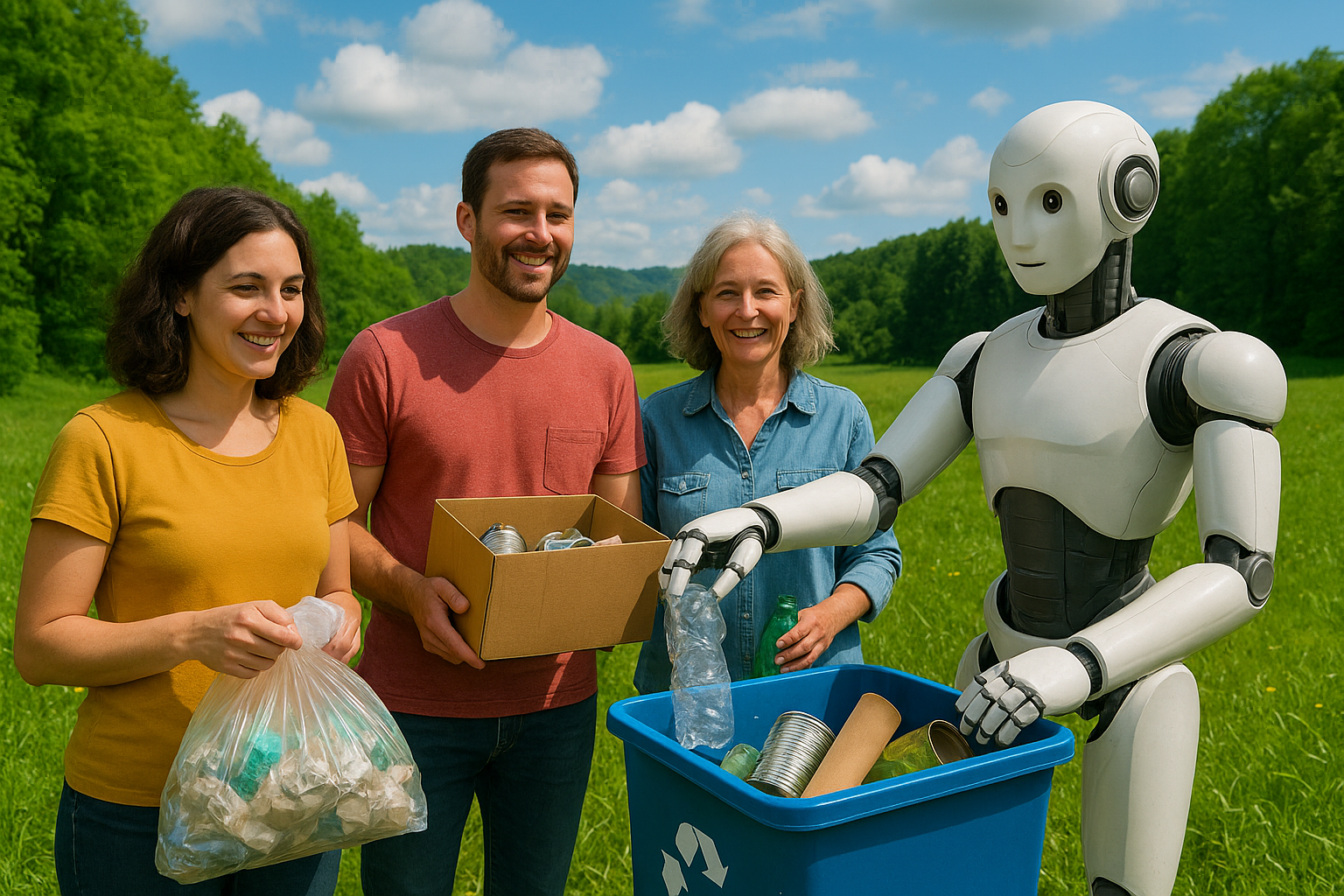 🌍 نقش هوش مصنوعی و فناوری در تحول صنعت بازیافت
